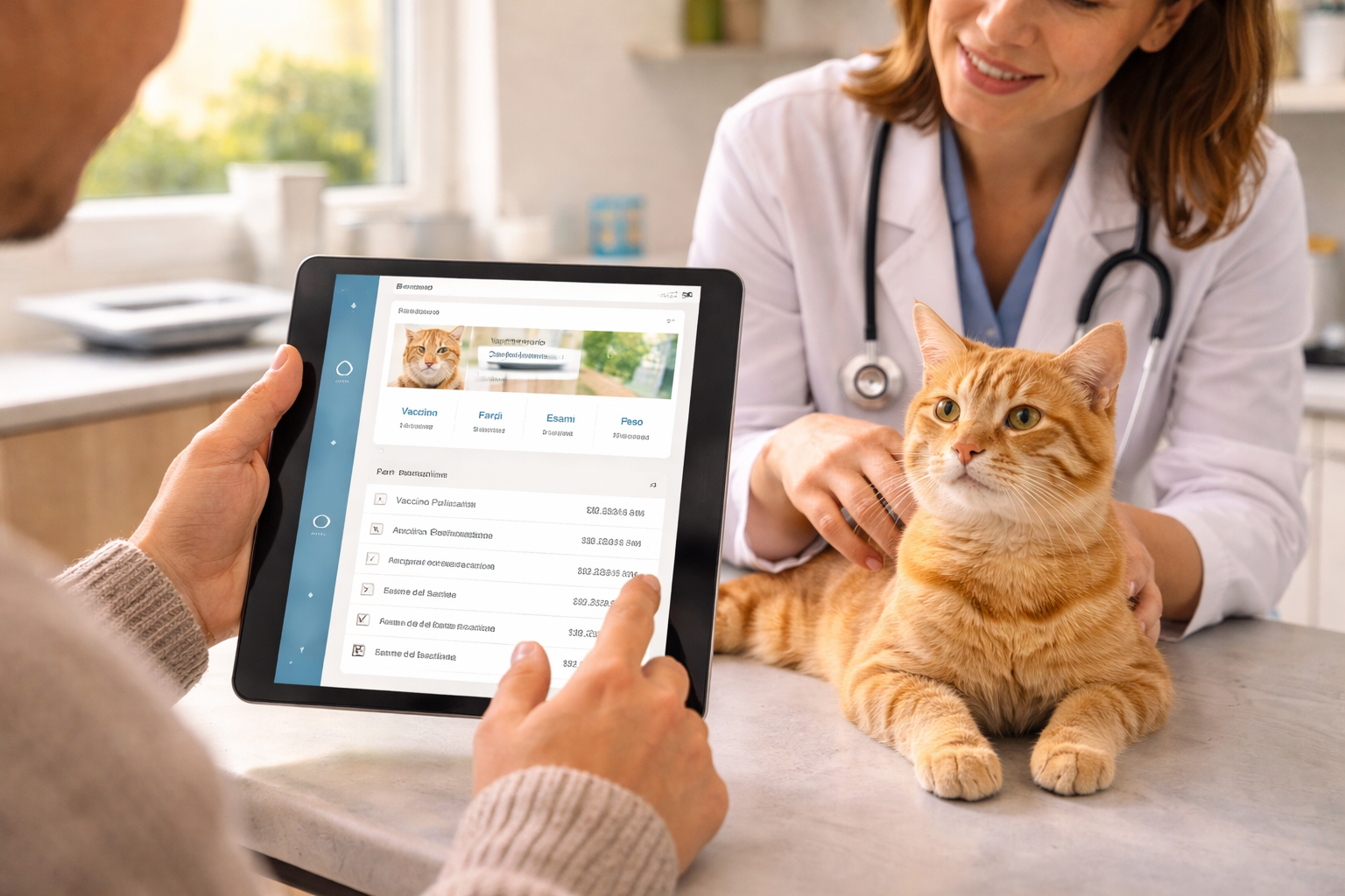 Cartella clinica digitale del pet